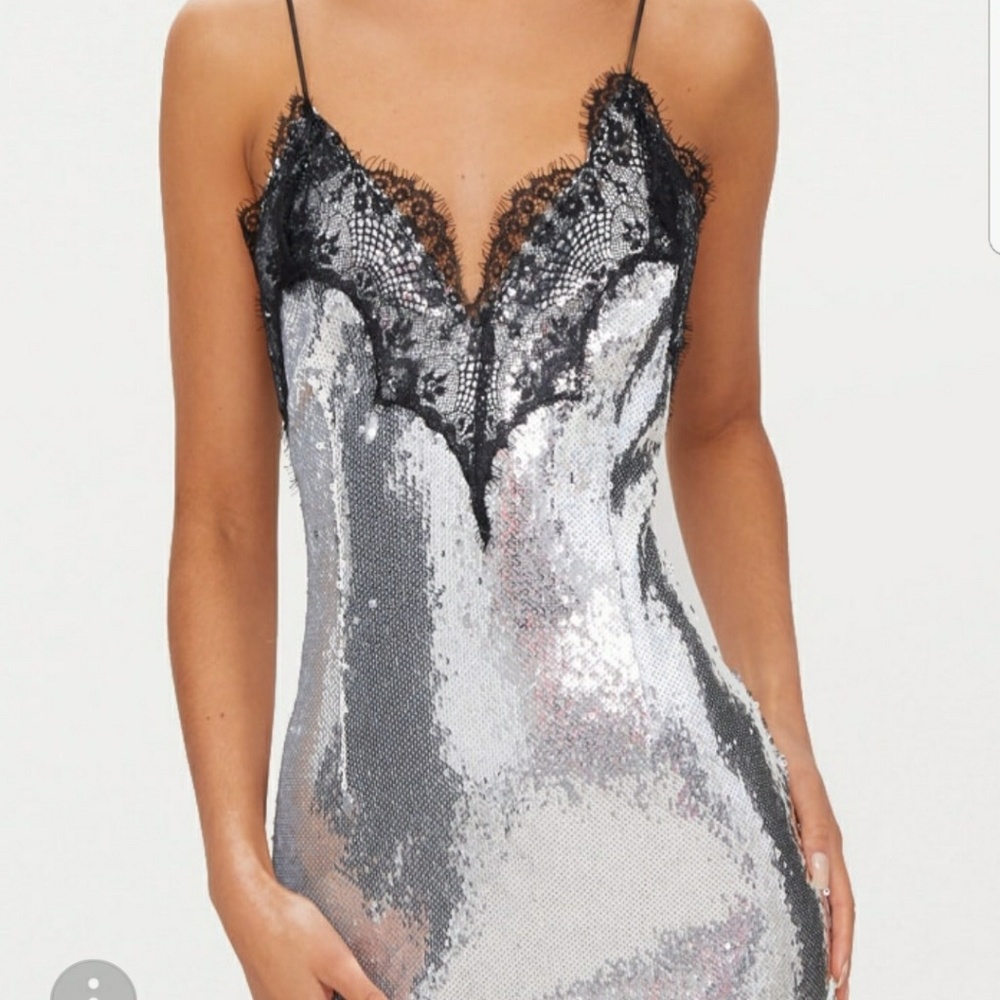 Silver dress